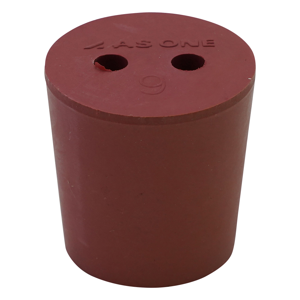 穴付き赤ゴム栓 1個入 9号