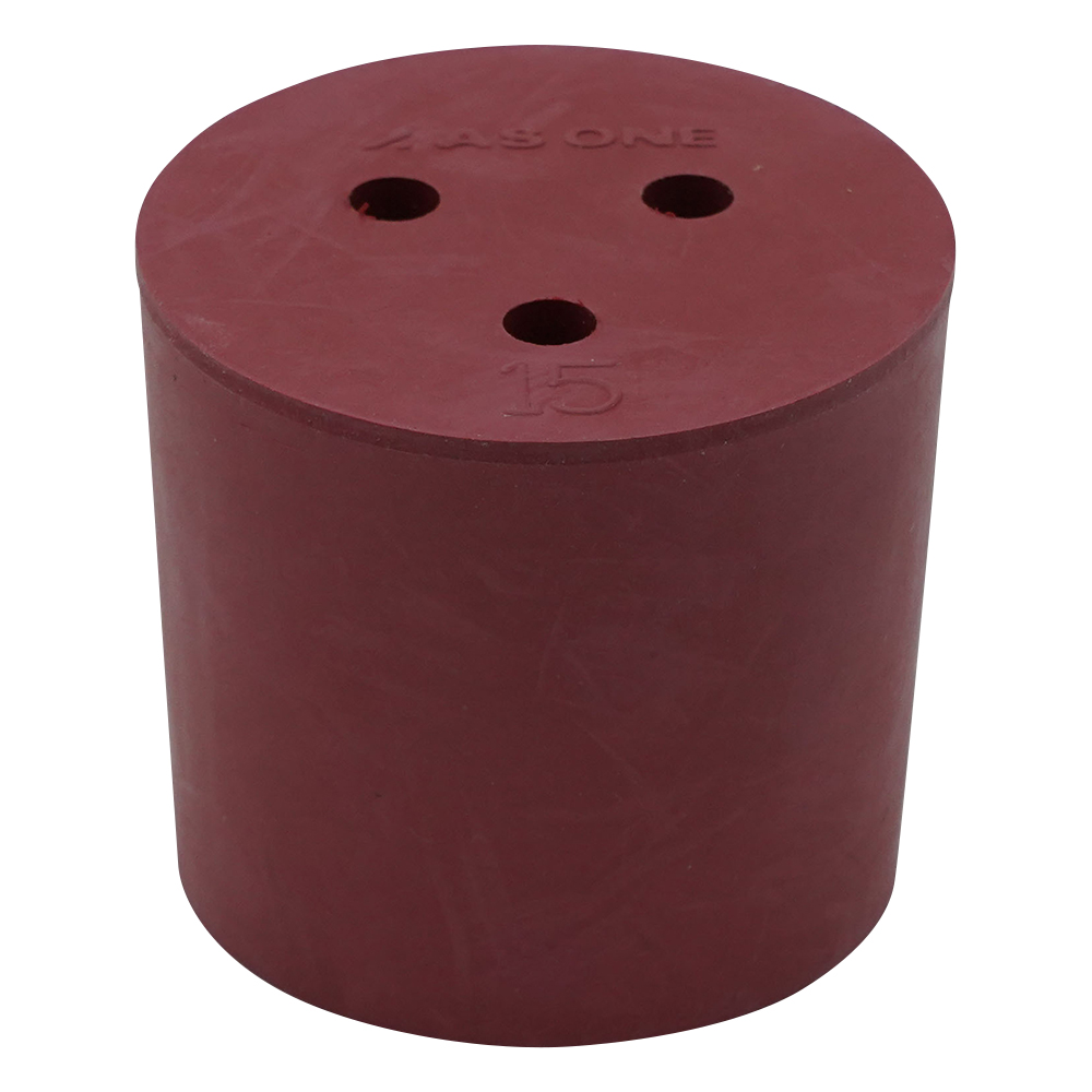 穴付き赤ゴム栓 1個入 15号