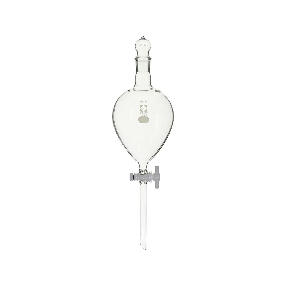 SPC分液丸型ロート PTFEコック付 1000mL 031230-1000