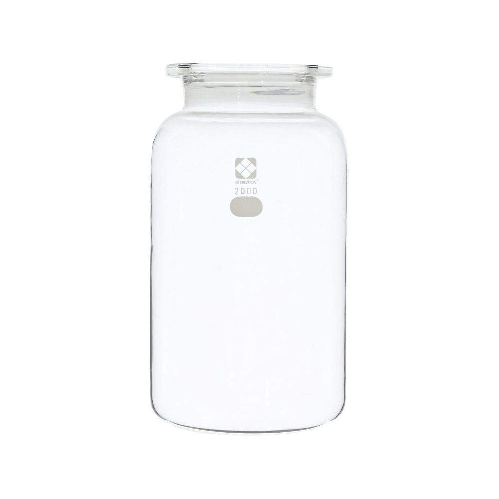 セパラブルフラスコ（平面摺合タイプ） 2000mL φ138mm びん形 005670-2000