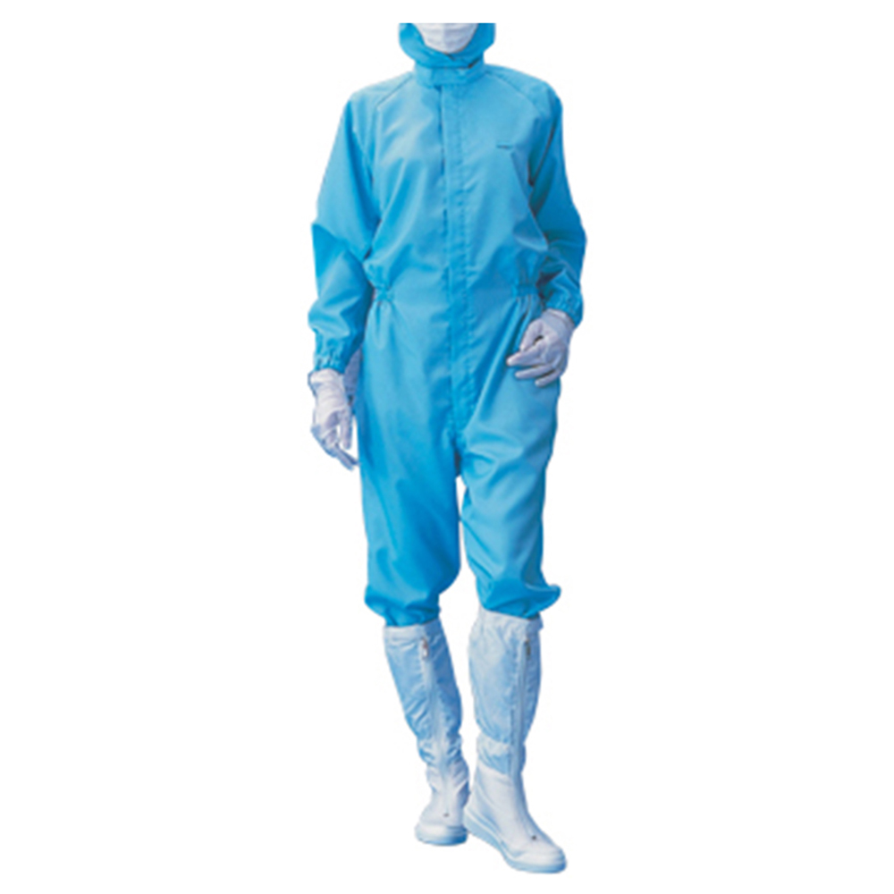 無塵衣 男女兼用 青 AS199C S