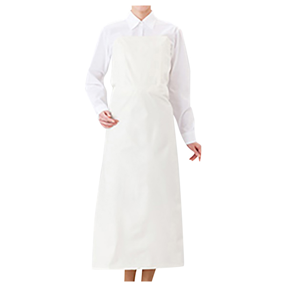 ウレタンワンタッチ胸付前掛 フリーサイズ