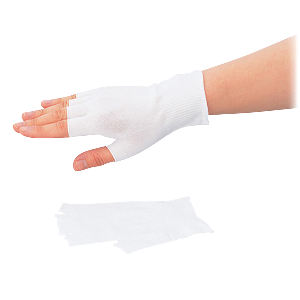 インナー手袋 指先カット クリーンパック 10双 MX311EX-CP