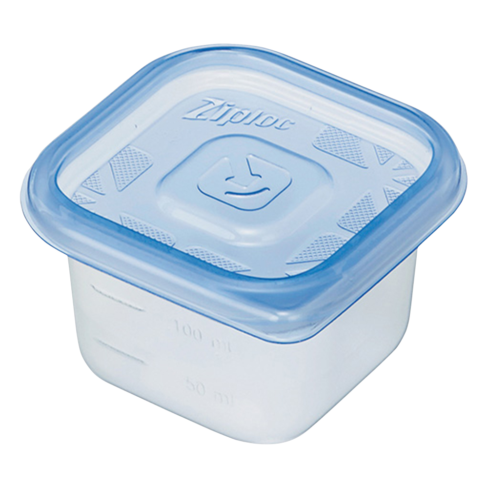 ジップロック（R）コンテナー 正方 130mL 1セット（4個入）