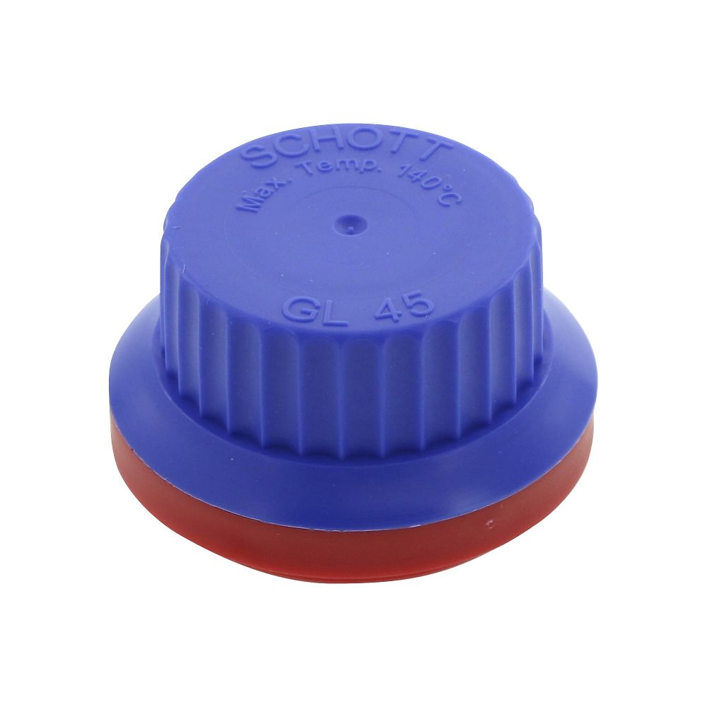 ねじ口瓶用キャップ（青GL-45用）1袋（10個入） 017200-458A