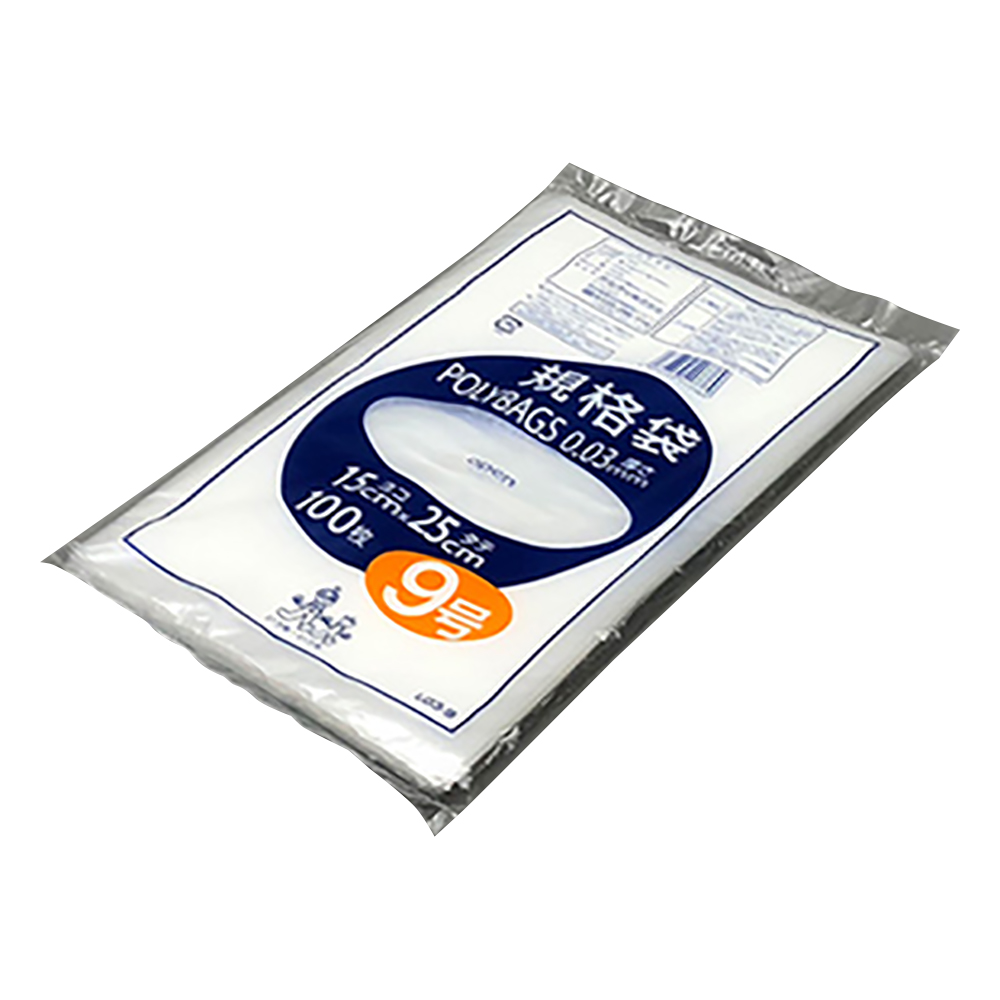 ポリバック規格袋（0.03mm） 150×250mm 100枚 L03-9