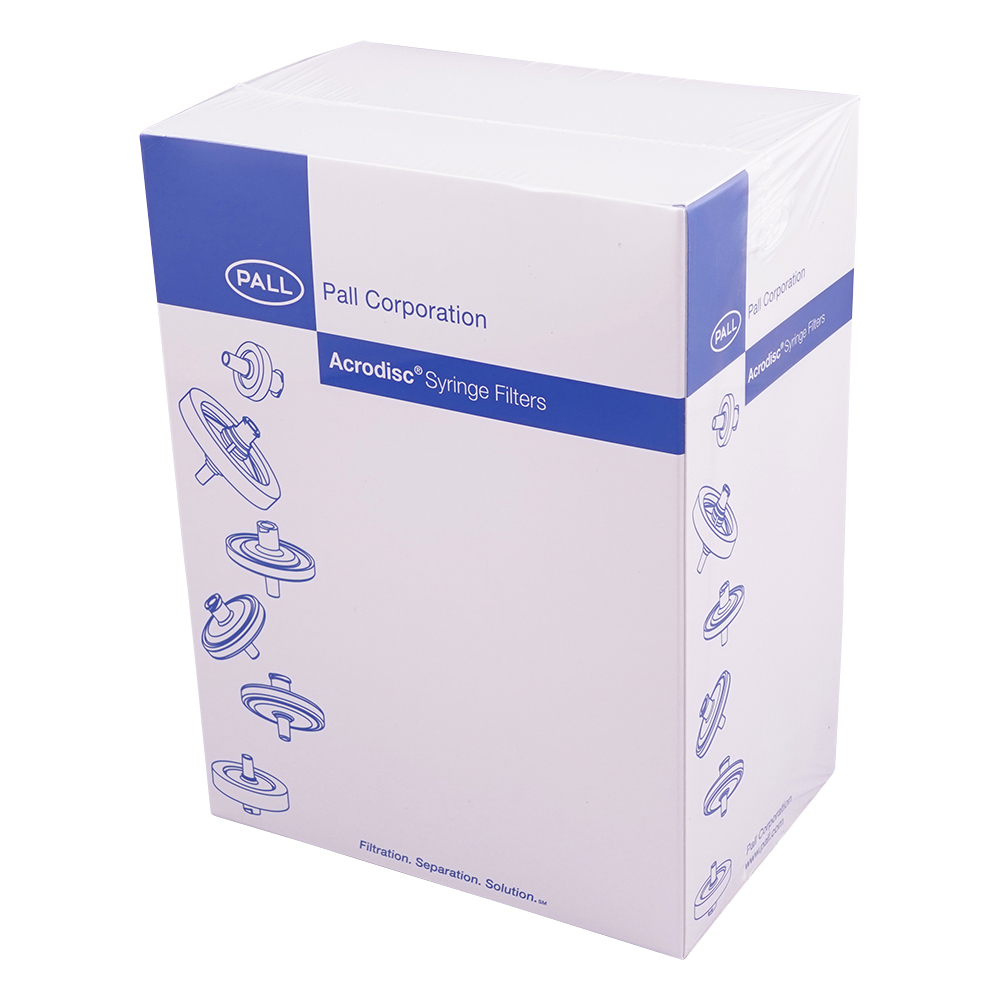 滅菌シリンジフィルター（スーポア（R）アクロディスク） φ25mm／0.45μm 1箱（50個入） 4614