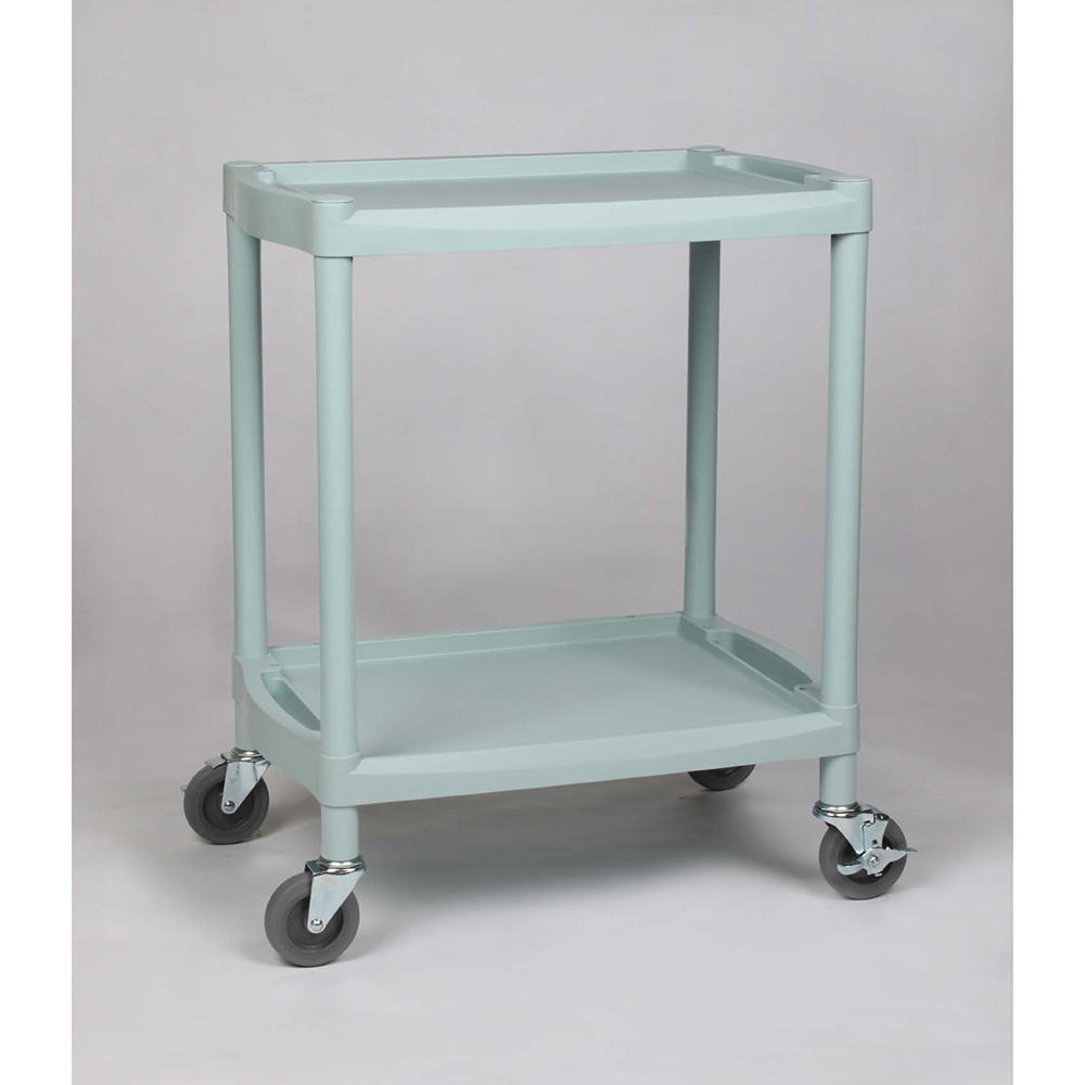 プラスチックワゴン 655×455×820mm 棚2段 Y201A