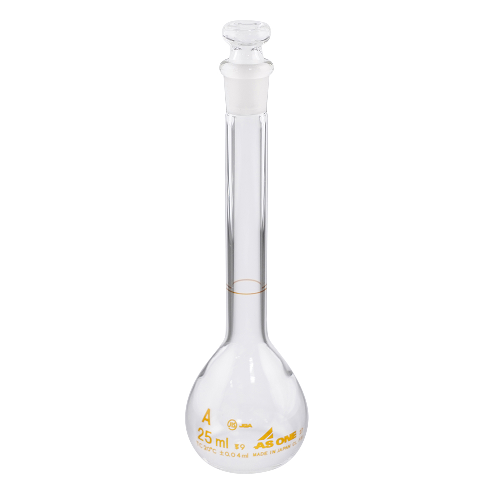 メスフラスコ 白 25mL