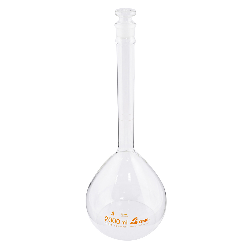 メスフラスコ 白 2000mL