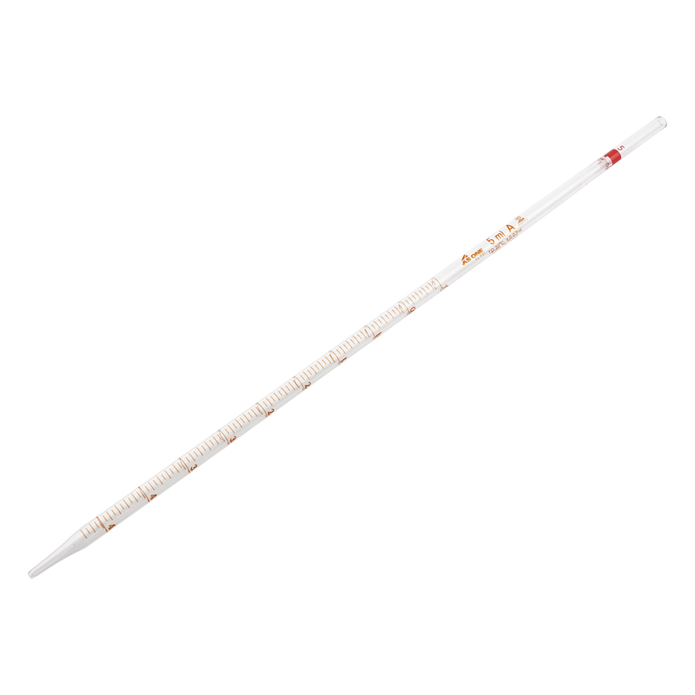 先端メスピペット 5mL 校正証明書付