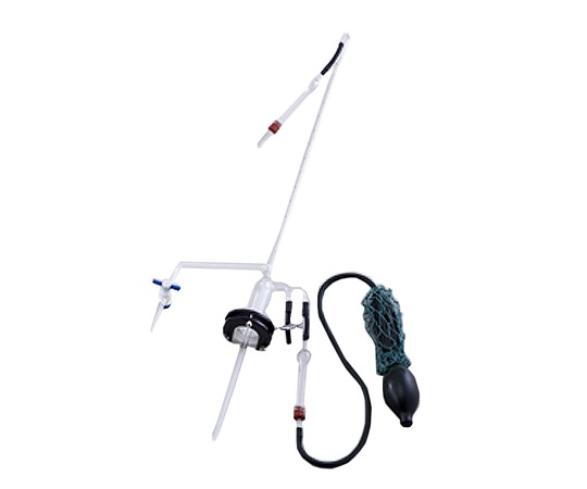 平面自動ビュレット PTFEコック付 青筋（本体のみ） 10mL