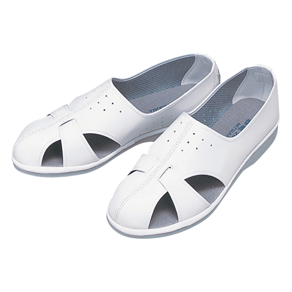 静電シューズ エレクリヤー（R） 白 L P-01N