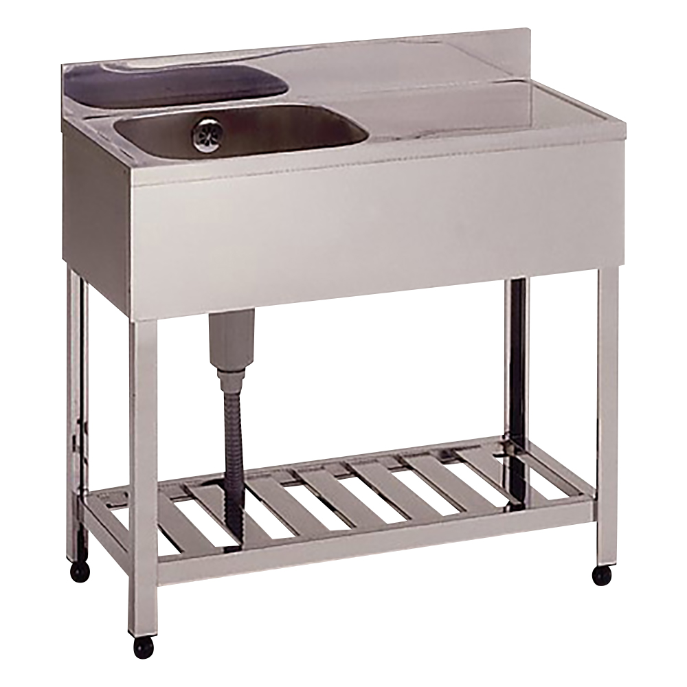 流し台（1槽水切りシンク・左水槽） KPM1-750L