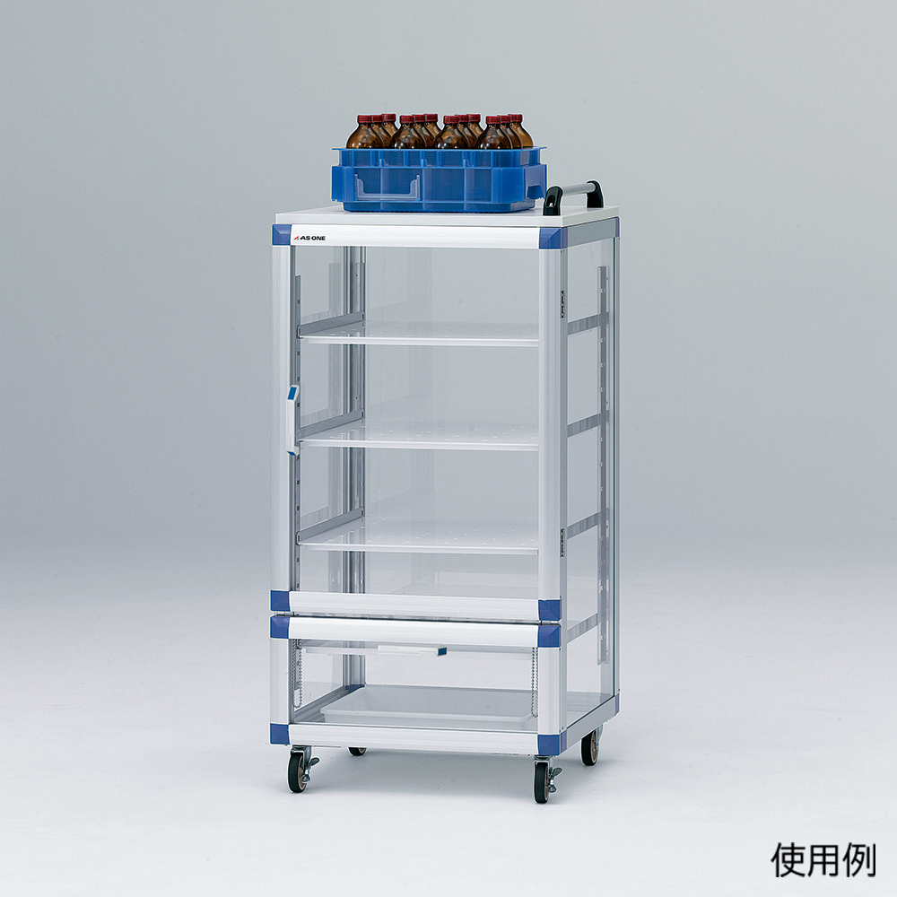 スタンダードデシケーターBG（運搬用） 574×517×1115（1170）mm WGN-S