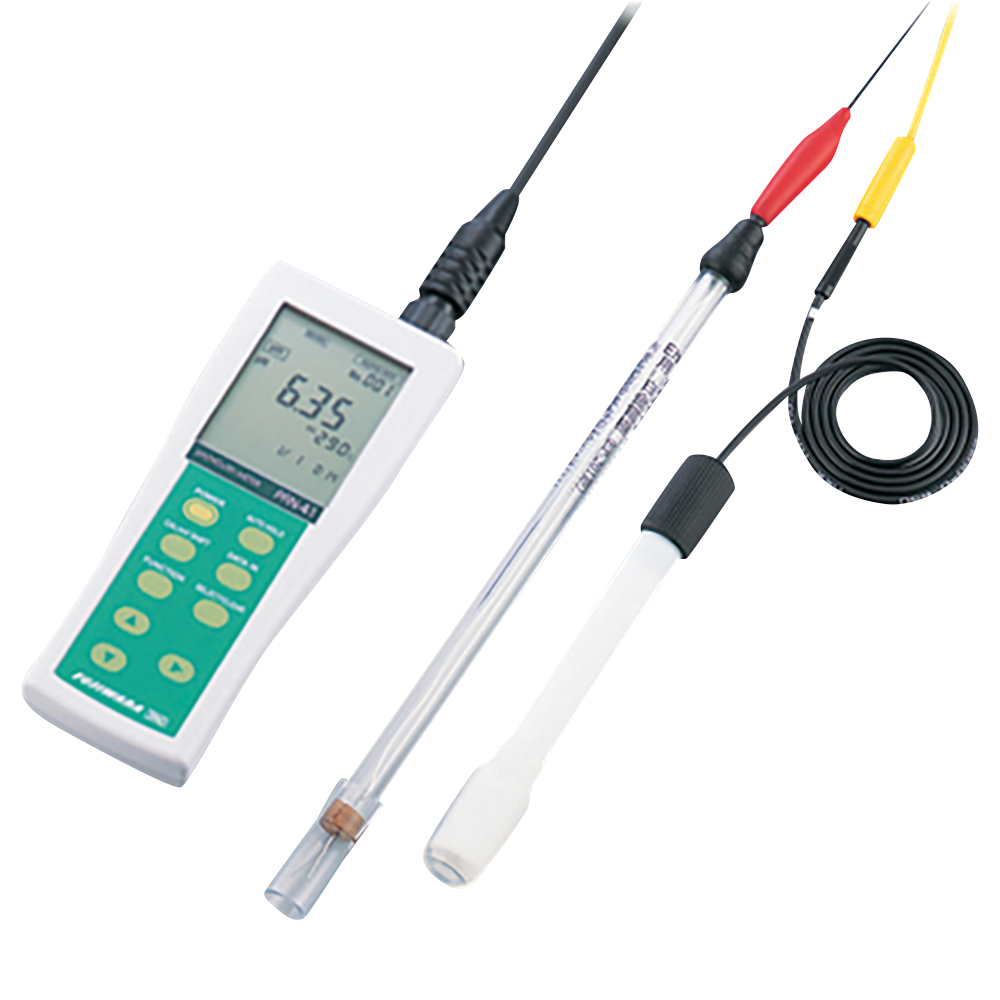 ポータブル土壌pH/硝酸/Eh計 PRN-41+Eh電極セット