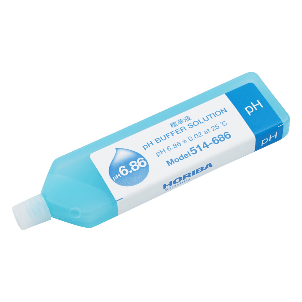 ツインpHメーターII用オプション用 pH6.86標準液14mL×6本入 514-686