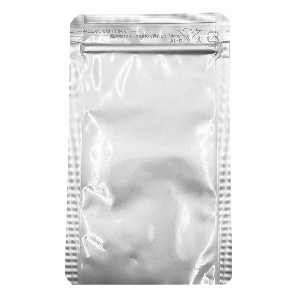 アルミラミジップ（底開きタイプ） 幅：85×チャック下：120mm 1袋（50枚×2袋入） AL-D