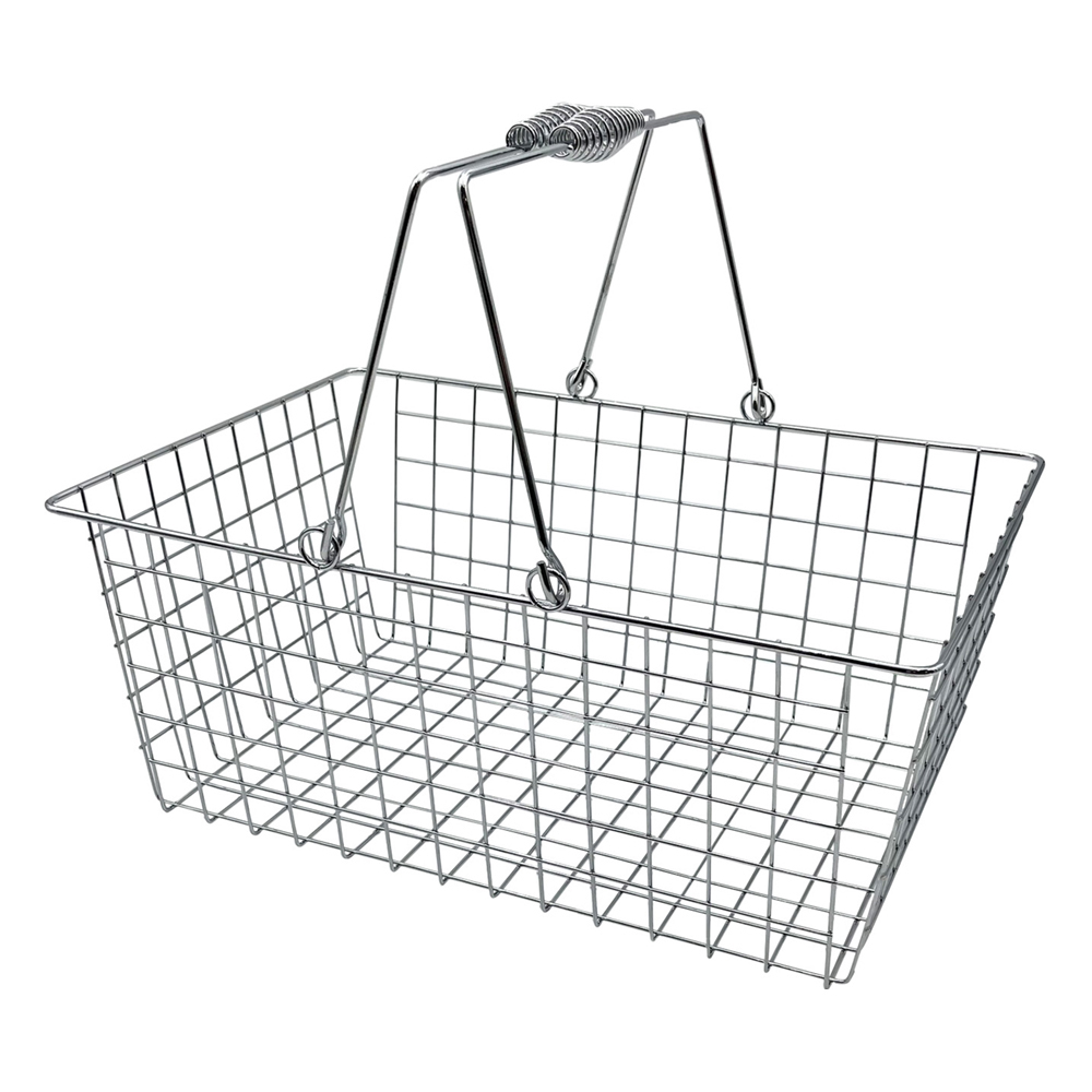 ワイヤーバスケット 浅型 L