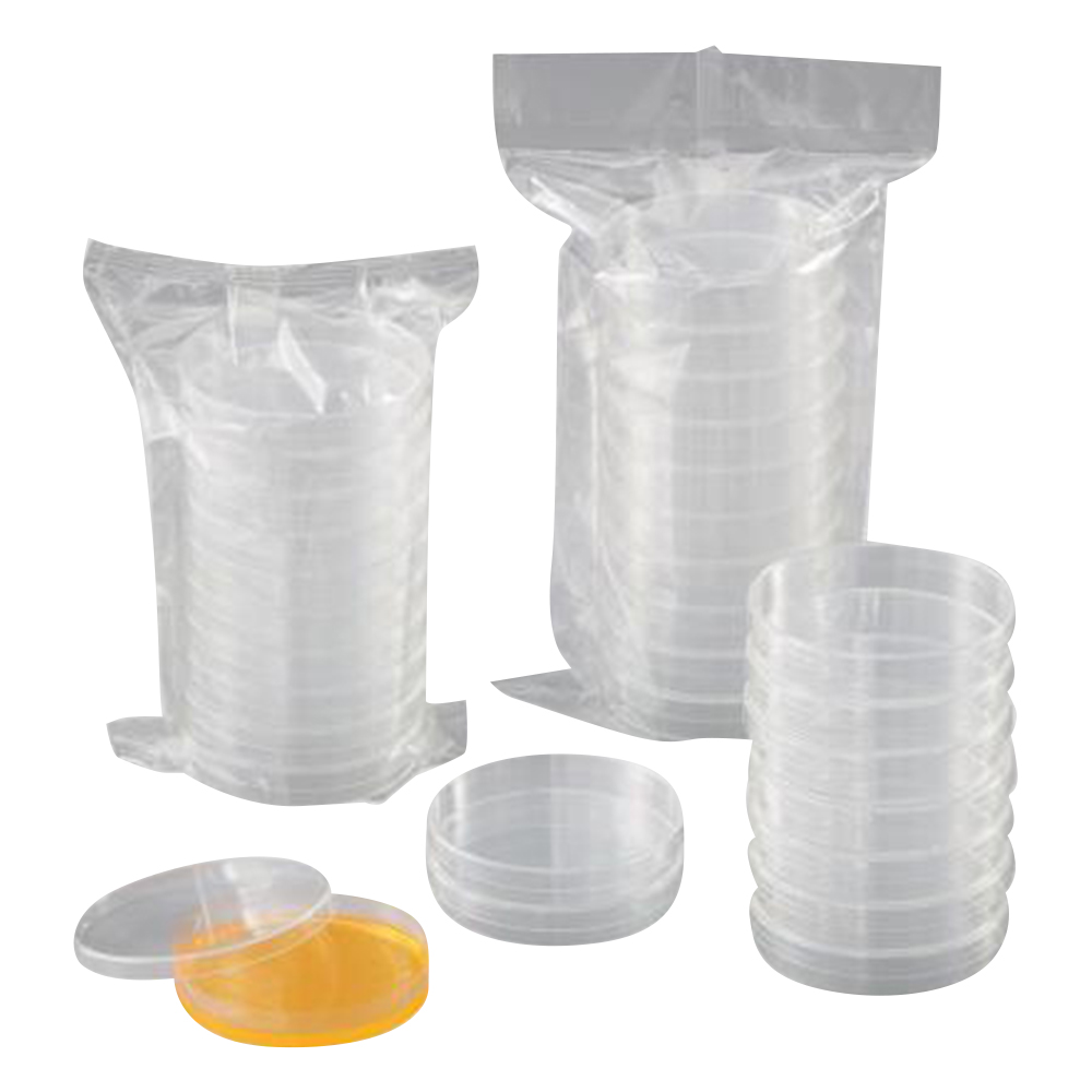 アセプトシャーレ（電子線滅菌） φ90×15mm 10枚×50包入 浅型シャーレ