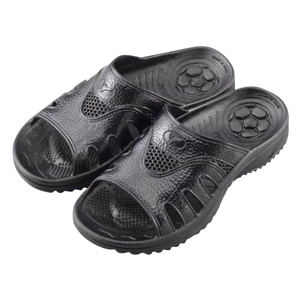 研究者用サンダル アクティブタイプ 黒 L No.1400