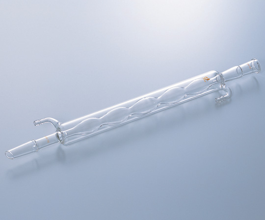 共通摺合球入冷却器 アーリン氏タイプ 透明摺合15/25 CL0010-02-11