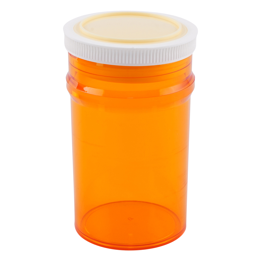 スチロール棒瓶（標本瓶） 120mL S-120茶