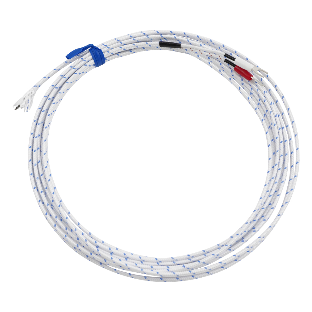 被覆熱電対（デュープレックス） セラミック被覆 Y端子 5m DS-K-5m