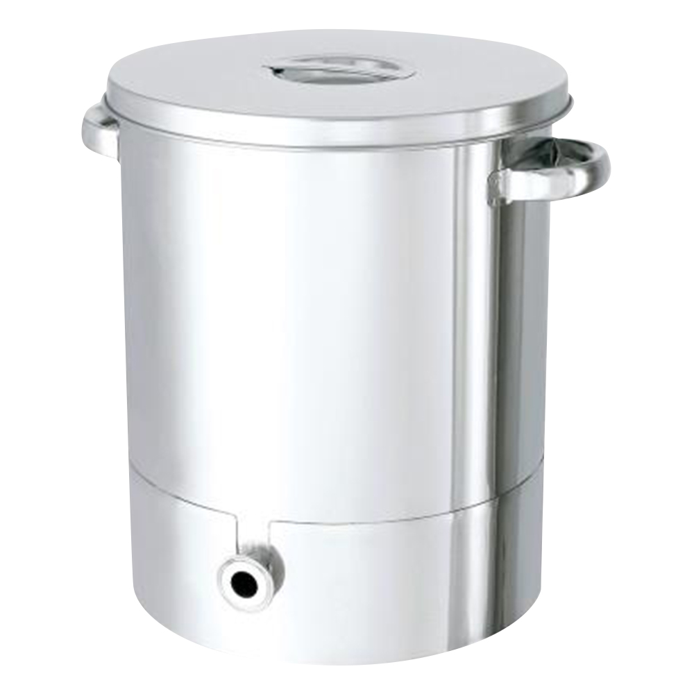 底部勾配型ステンレス容器 バルブ無 20L KTT-ST-30