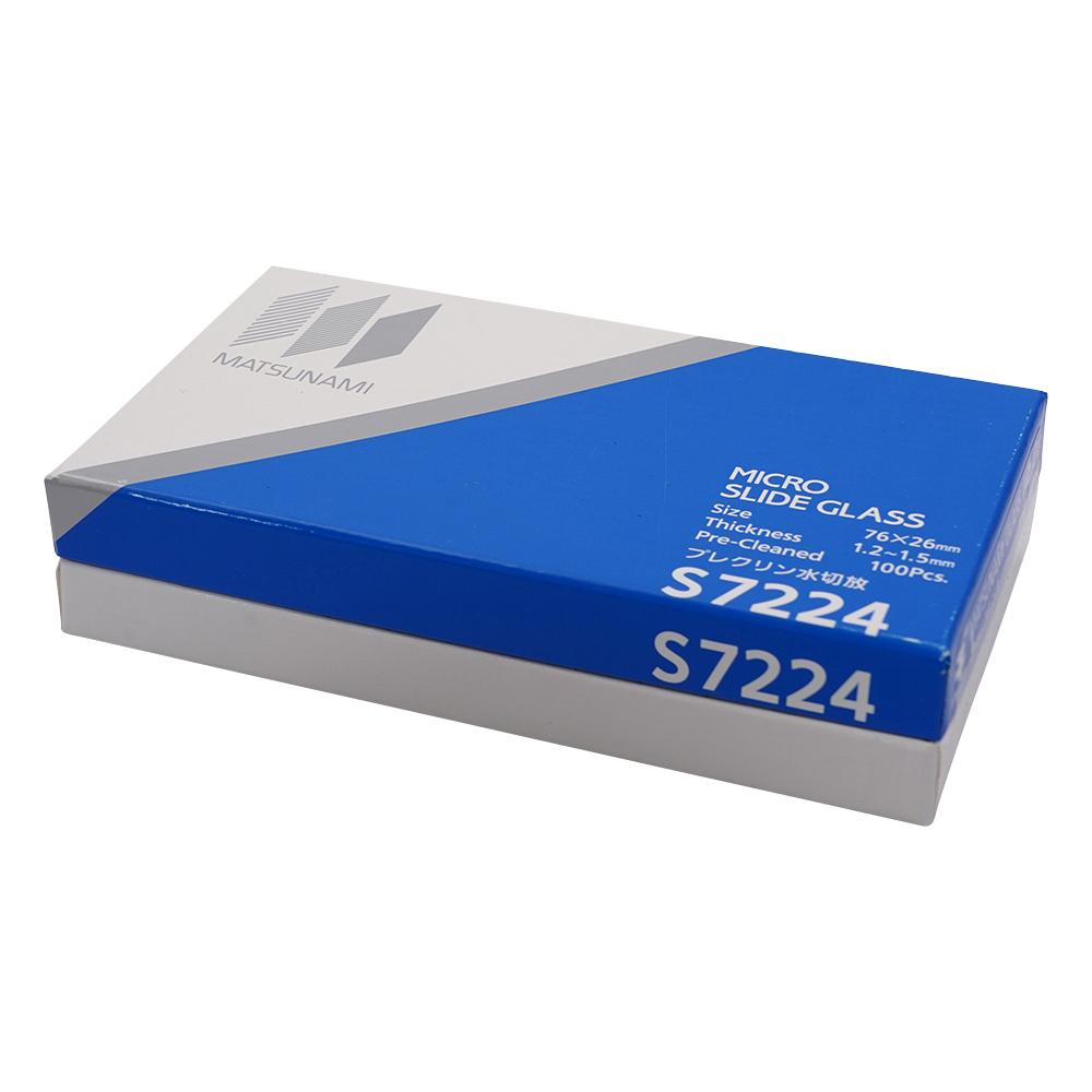 水スライドグラス プレクリン切放 100枚入 S7224