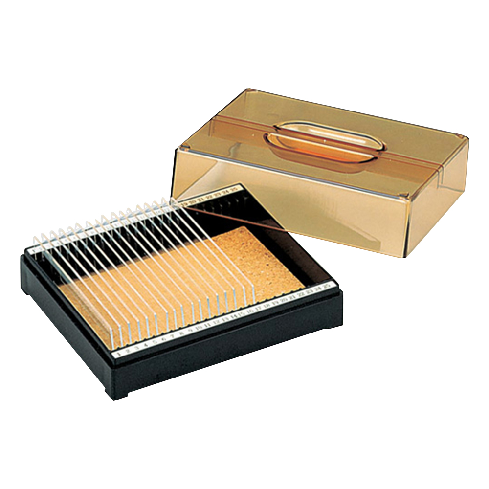 プレパラートケースフタ付き 93×113×44mm PG-S01