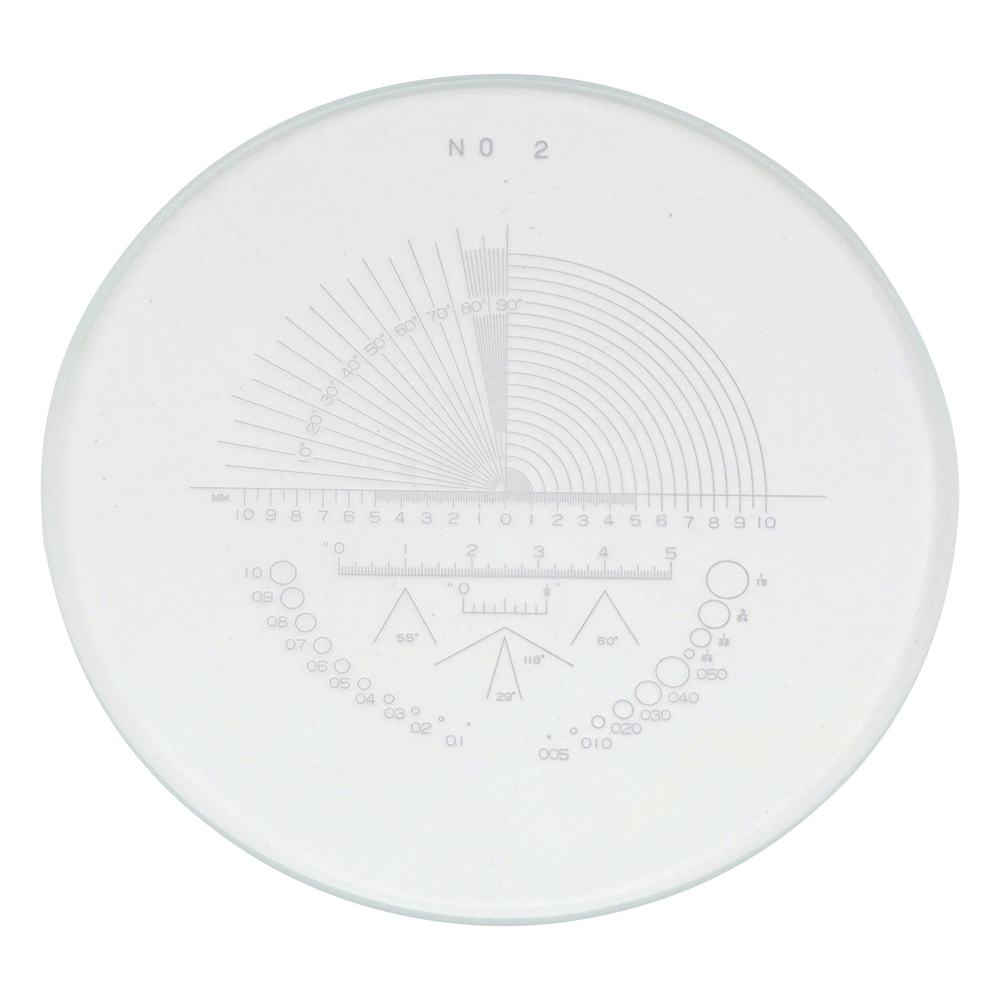 スケール・ルーペ目盛板 10×用 PS-2