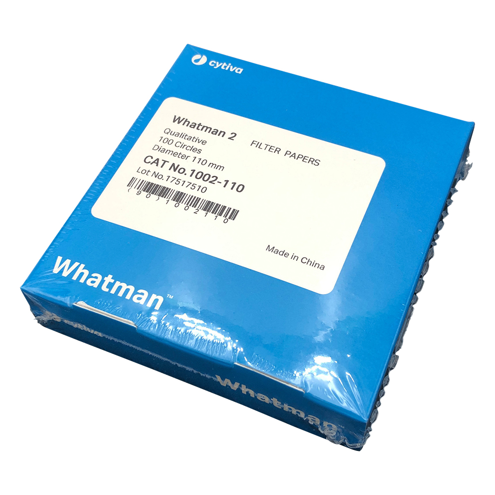定性濾紙 円形No.2 11.0cm 100枚入 1002-110