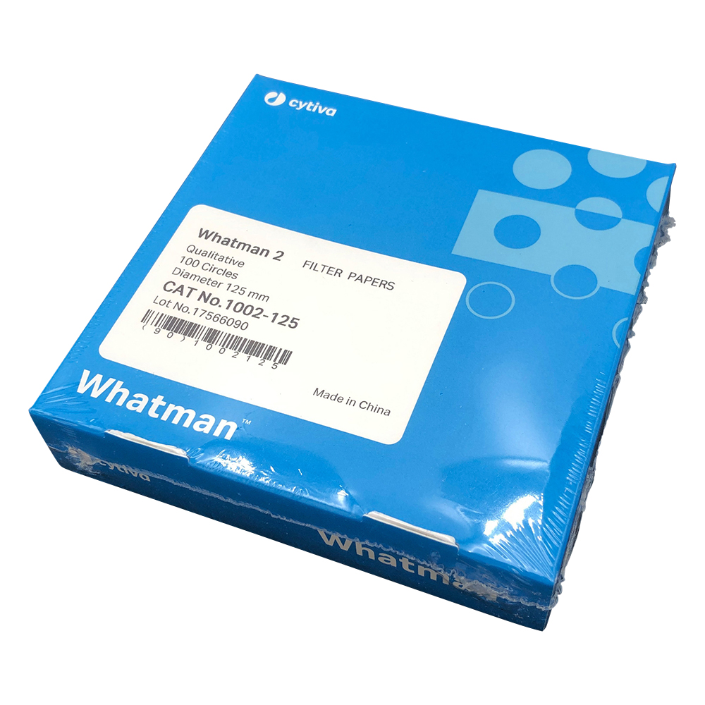 定性濾紙 円形No.2 12.5cm 100枚入 1002-125
