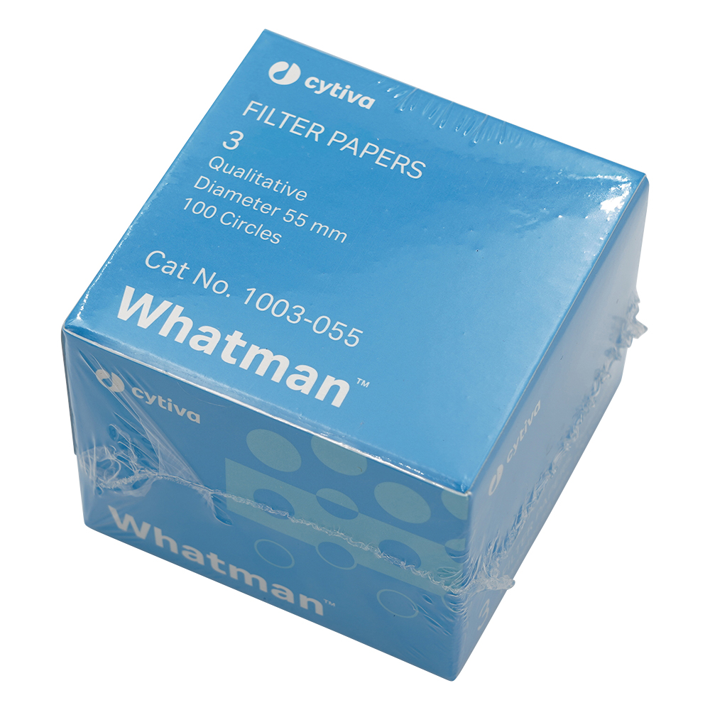 定性濾紙 円形No.3 5.5cm 100枚入 1003-055