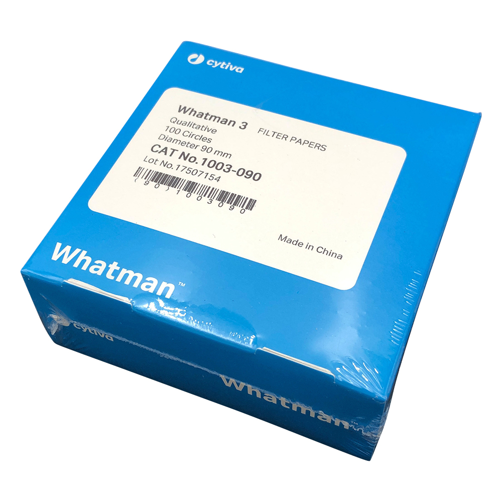定性濾紙 円形No.3 9.0cm 100枚入 1003-090