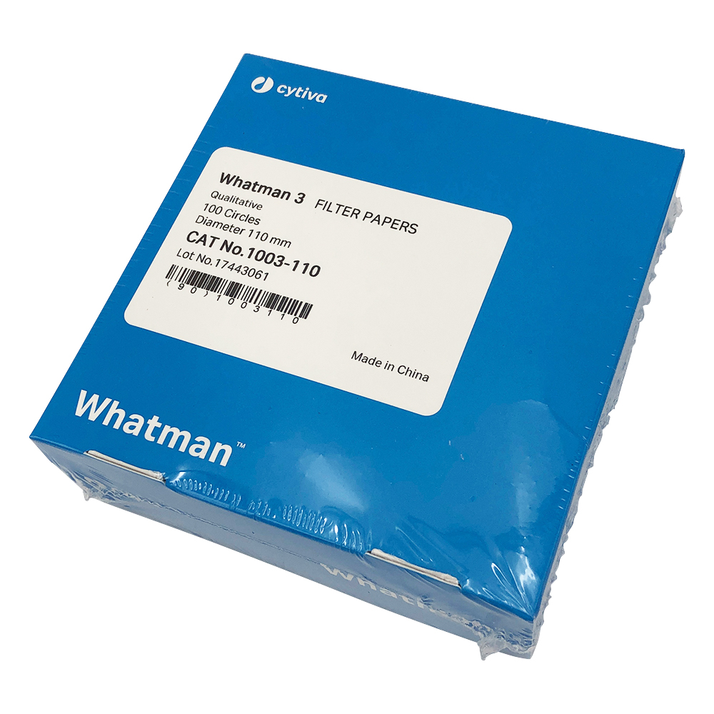 定性濾紙 円形No.3 11.0cm 100枚入 1003-110