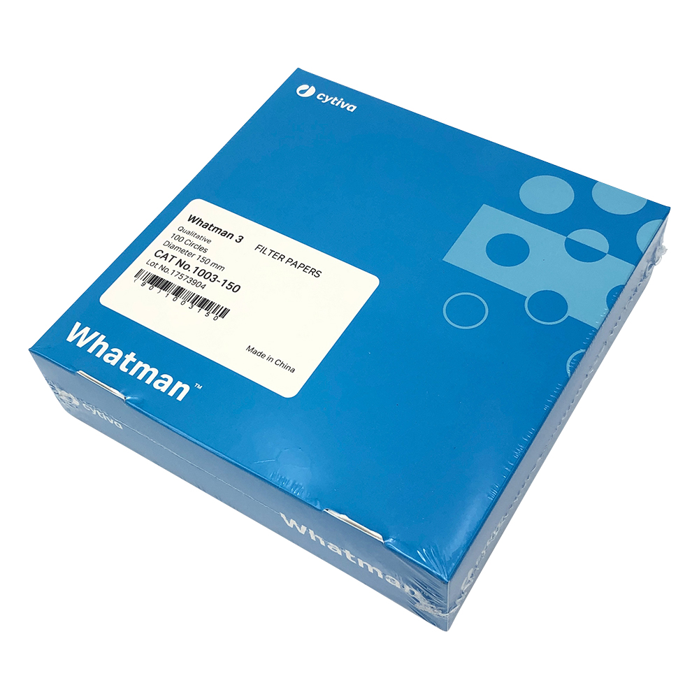 定性濾紙 円形No.3 15.0cm 100枚入 1003-150