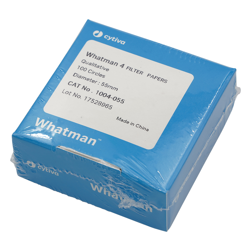 定性濾紙 円形No.4 5.5cm 100枚入 1004-055