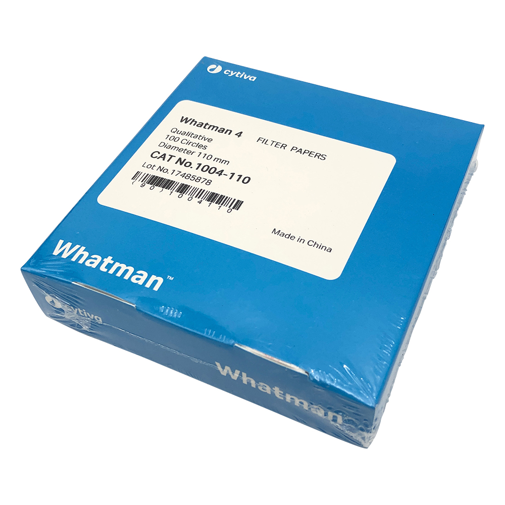 定性濾紙 円形No.4 11.0cm 100枚入 1004-110