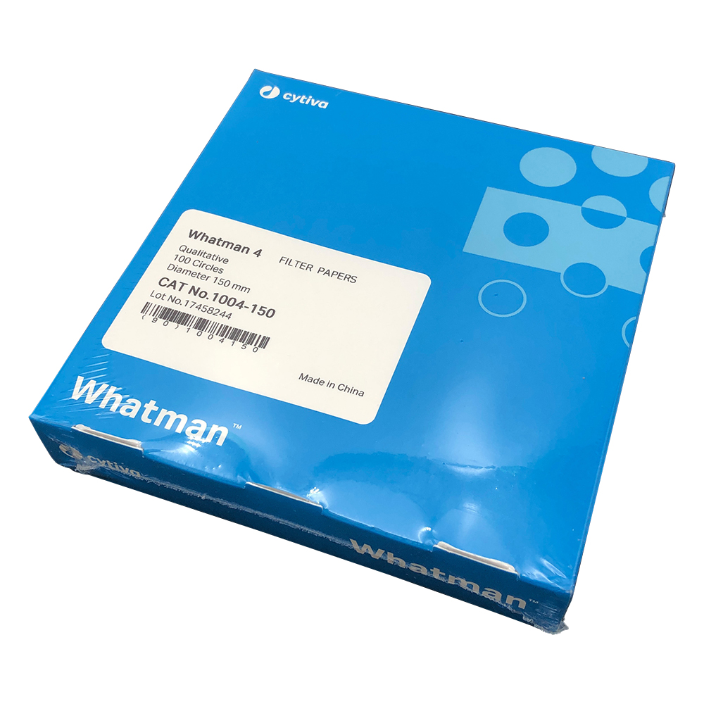 定性濾紙 円形No.4 15.0cm 100枚入 1004-150