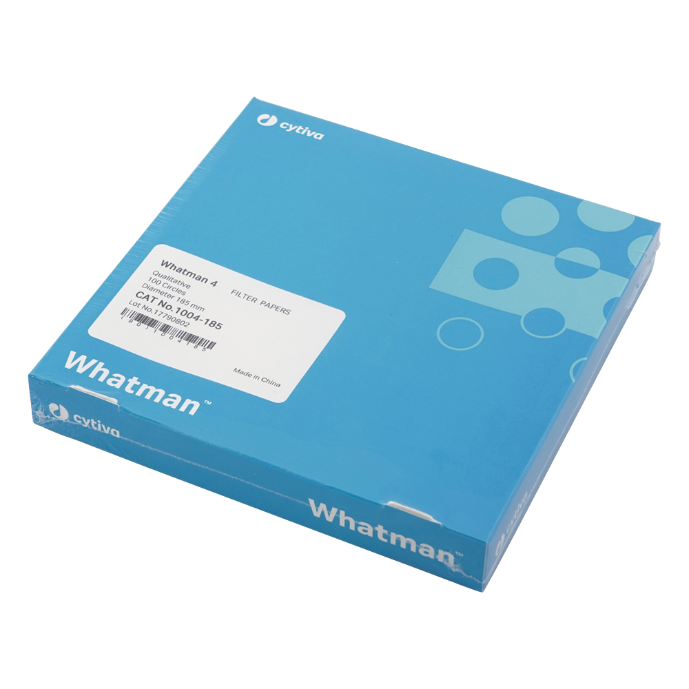 定性濾紙 円形No.4 18.5cm 100枚入 1004-185