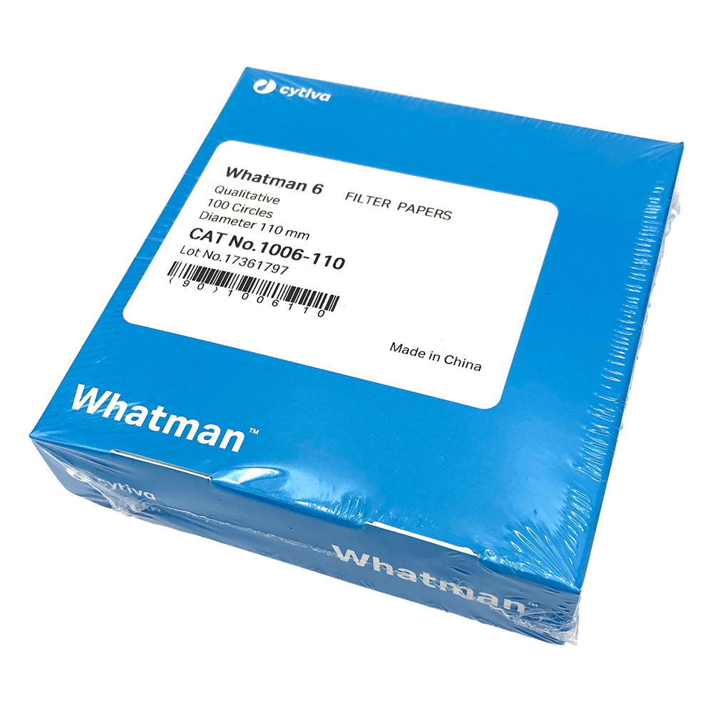 定性濾紙 円形No.6 11.0cm 100枚入 1006-110