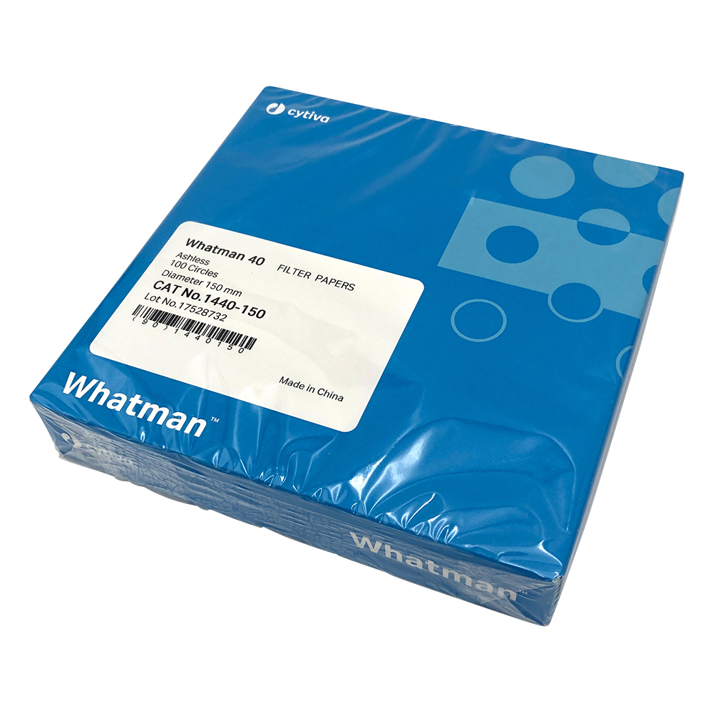 定量濾紙 円形No.40 15.0cm 100枚入 1440-150