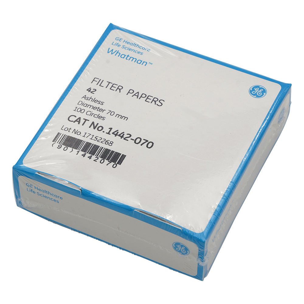 定量濾紙 円形No.42 7.0cm 100枚入 1442-070