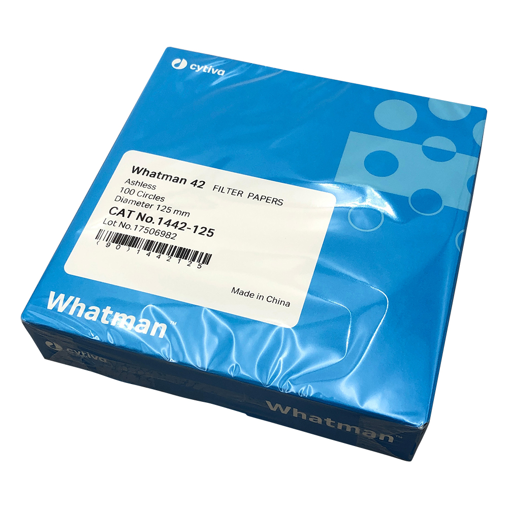 定量濾紙 円形No.42 12.5cm 100枚入 1442-125
