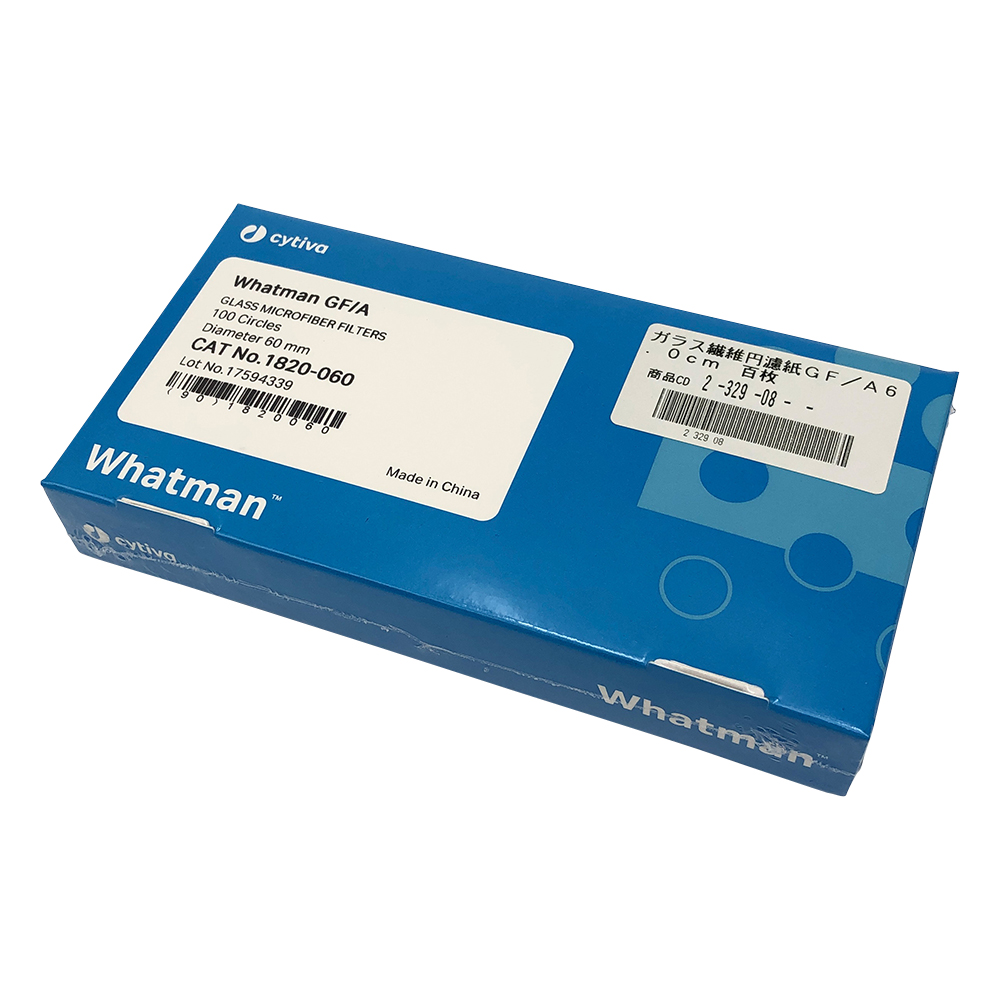 ガラス繊維円形濾紙GF/A 6.0cm 100枚入 1820-060