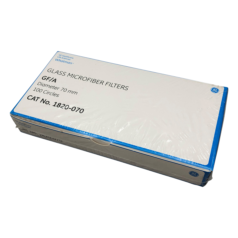 ガラス繊維円形濾紙GF/A 7.0cm 100枚入 1820-070
