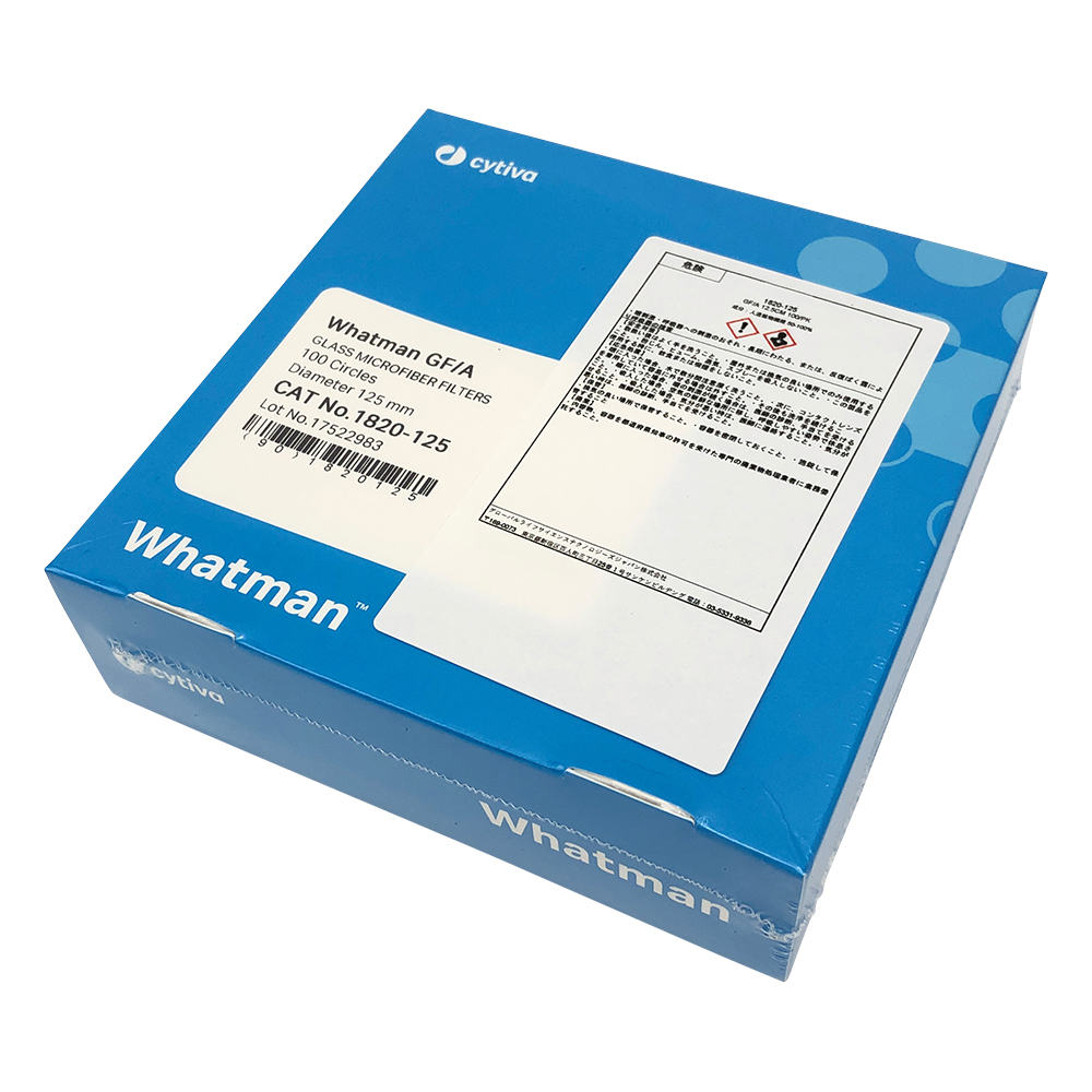 ガラス繊維円形濾紙GF/A 12.5cm 100枚入 1820-125