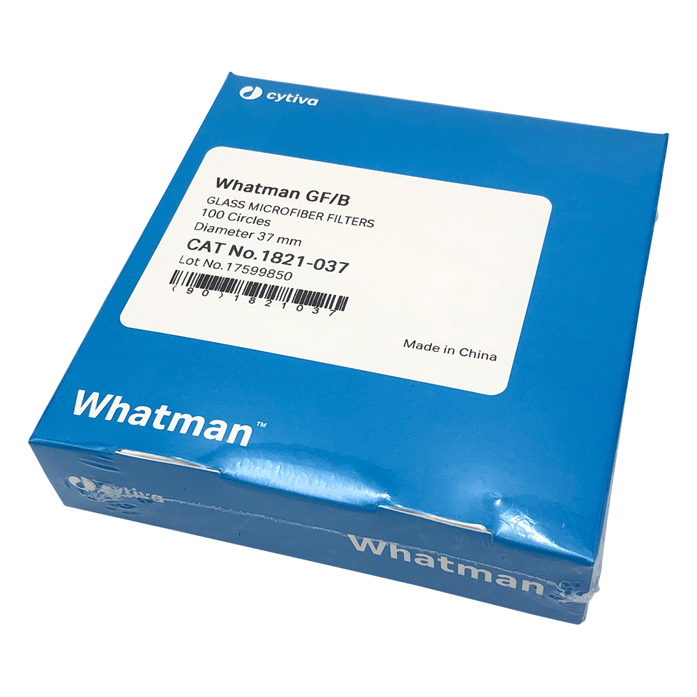 ガラス繊維円形濾紙GF/B 3.7cm 100枚入 1821-037